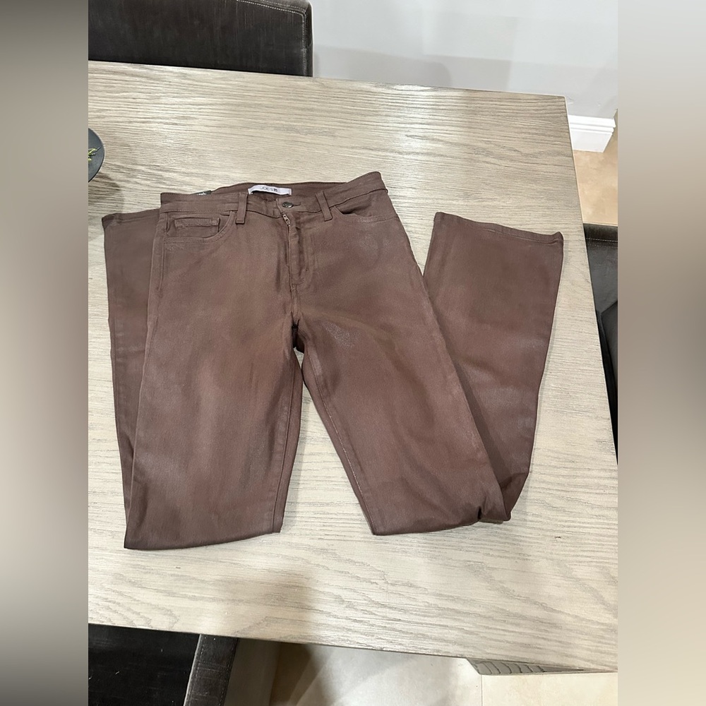 Joe’s Wax Coated Bootcut Jeans - Picture 3 of 11